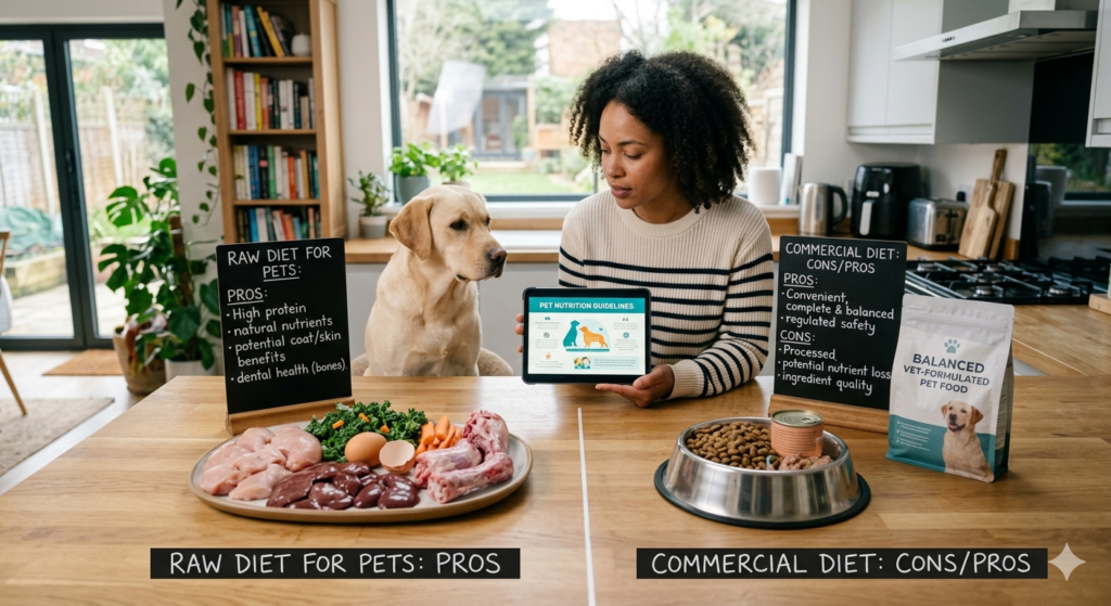 Raw Diet for Pets: Pros and Cons