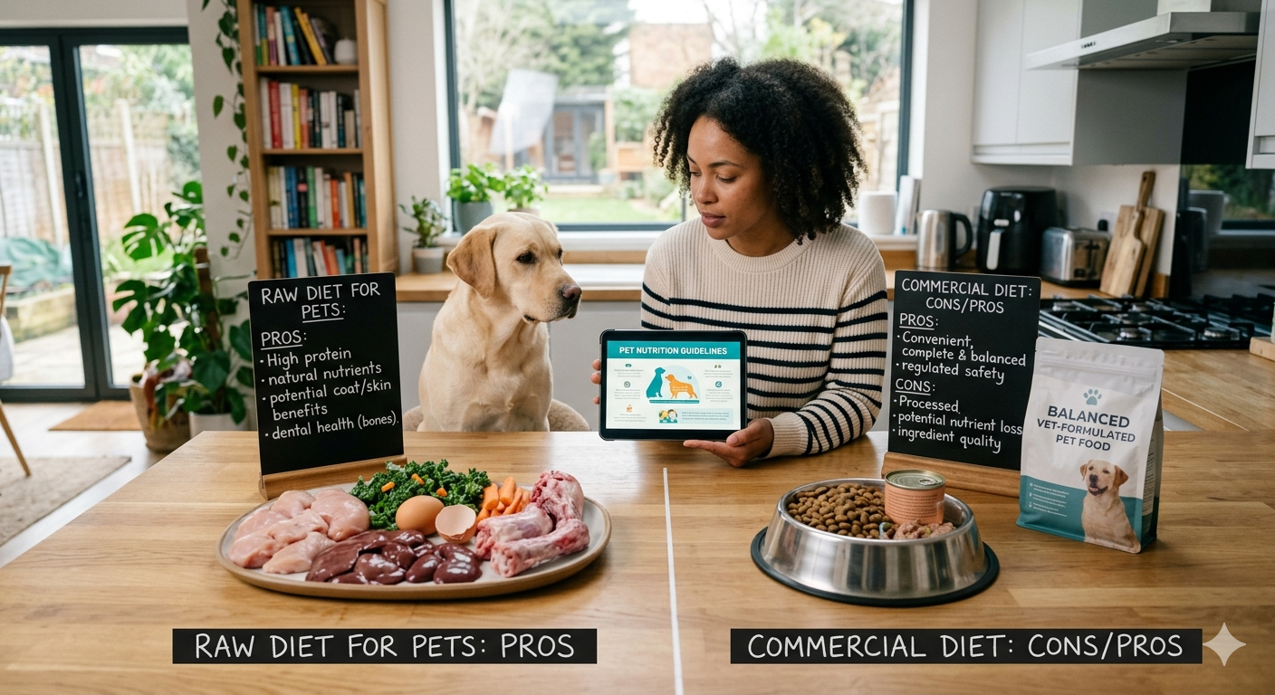 Raw Diet for Pets: Pros and Cons