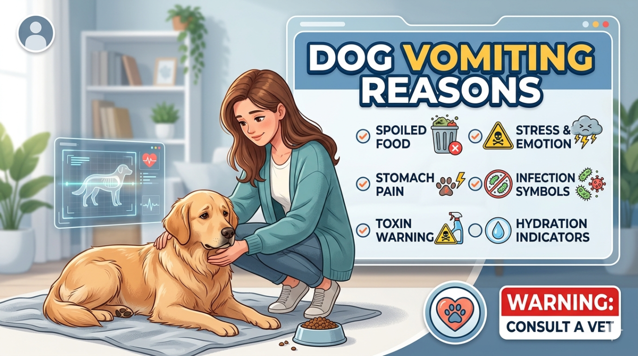 dog vomiting reasons