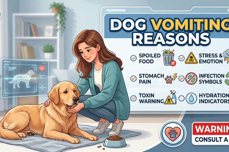 dog vomiting reasons