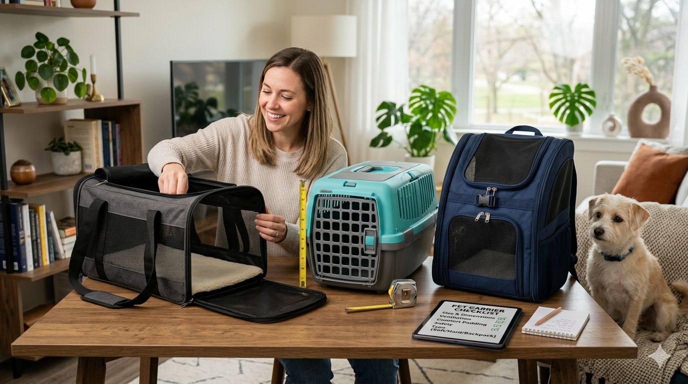 How to Choose the Right Pet Carrier