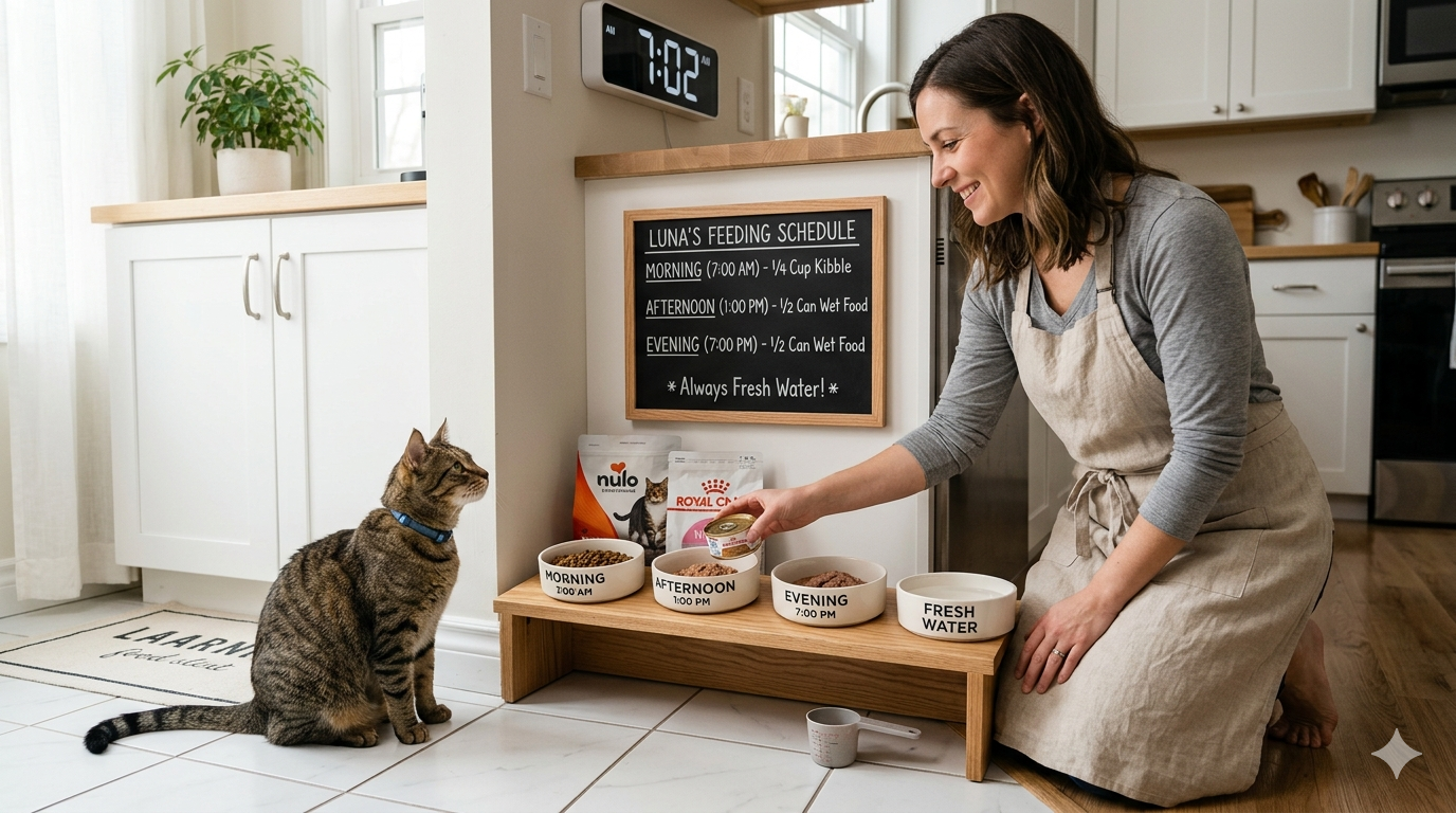 Perfect Cat Feeding Schedule Explained