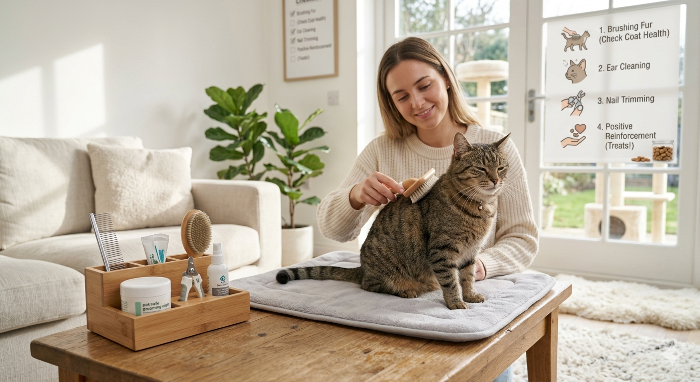 Easy Cat Grooming Guide at Home