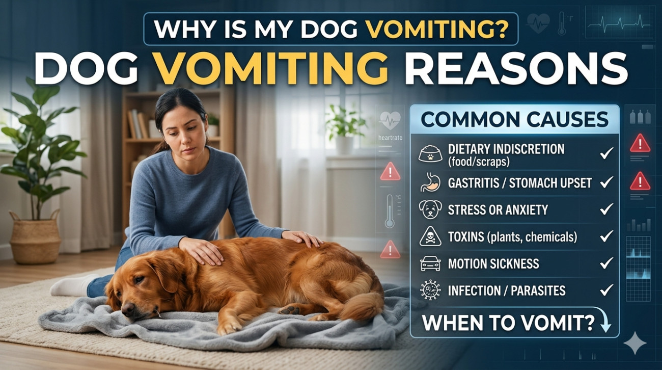 dog vomiting reasons