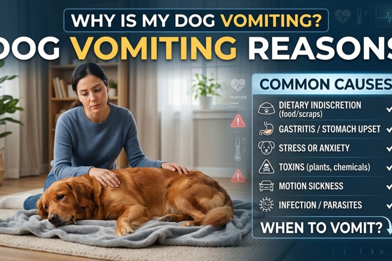 dog vomiting reasons