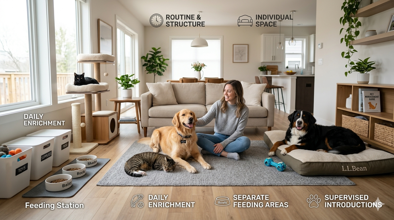 Managing Multi-Pet Homes Easily