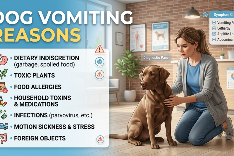 dog vomiting reasons